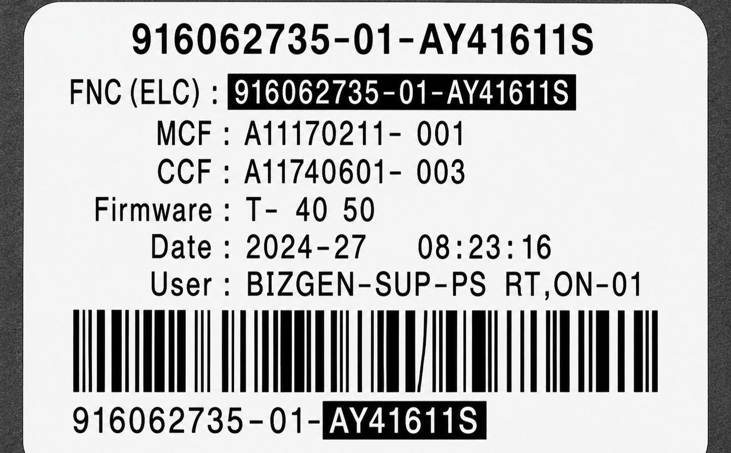 OEM Replacement for Frigidaire Dryer Control 916062735