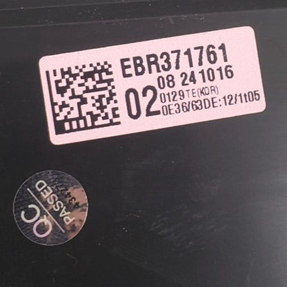 New Genuine OEM Replacement for LG Washer Control Panel EBR37176102