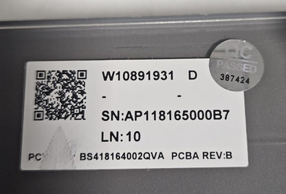OEM Replacement for Whirlpool Dryer Control W10891931