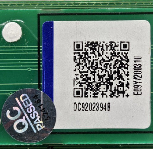 OEM Replacement for Samsung Washer Control Board DC92-02394B
