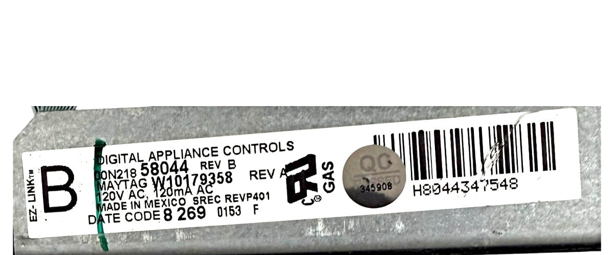 OEM Replacement for Kenmore Oven Control W10179358
