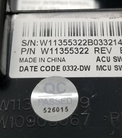 OEM Replacement for Whirlpool Washer Control W11355322