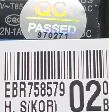 OEM Replacement for LG Washer Control EBR75857902  EBR75446006  1 Year