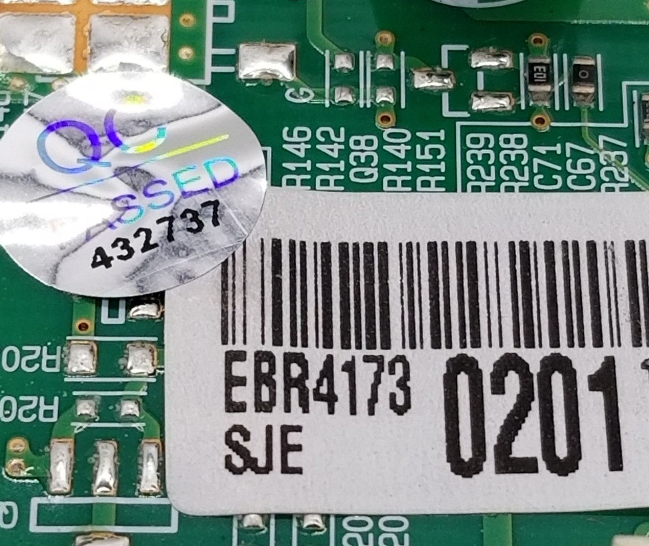 New OEM Replacement for LG Induction Cooktop Control EBR41730201