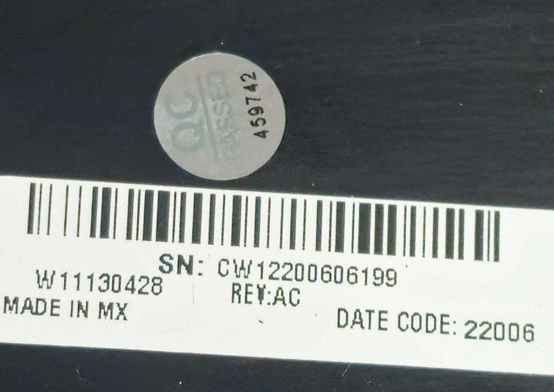 OEM Replacement for Maytag Washer Control Panel W11130428