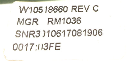 OEM Replacement for Whirlpool Fridge Ice Control W10518660