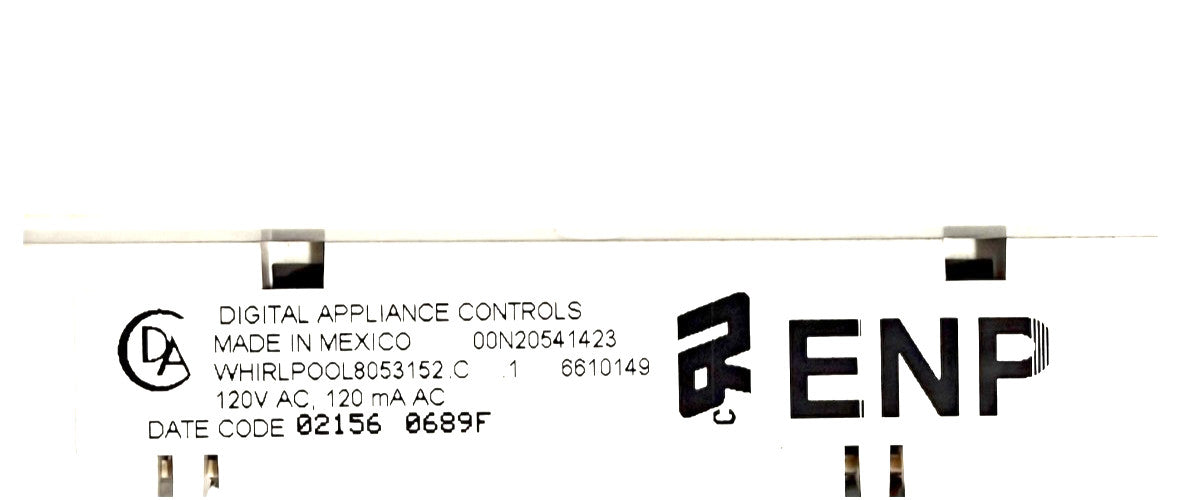 OEM Replacement for Whirlpool Oven Control 8053152 - -