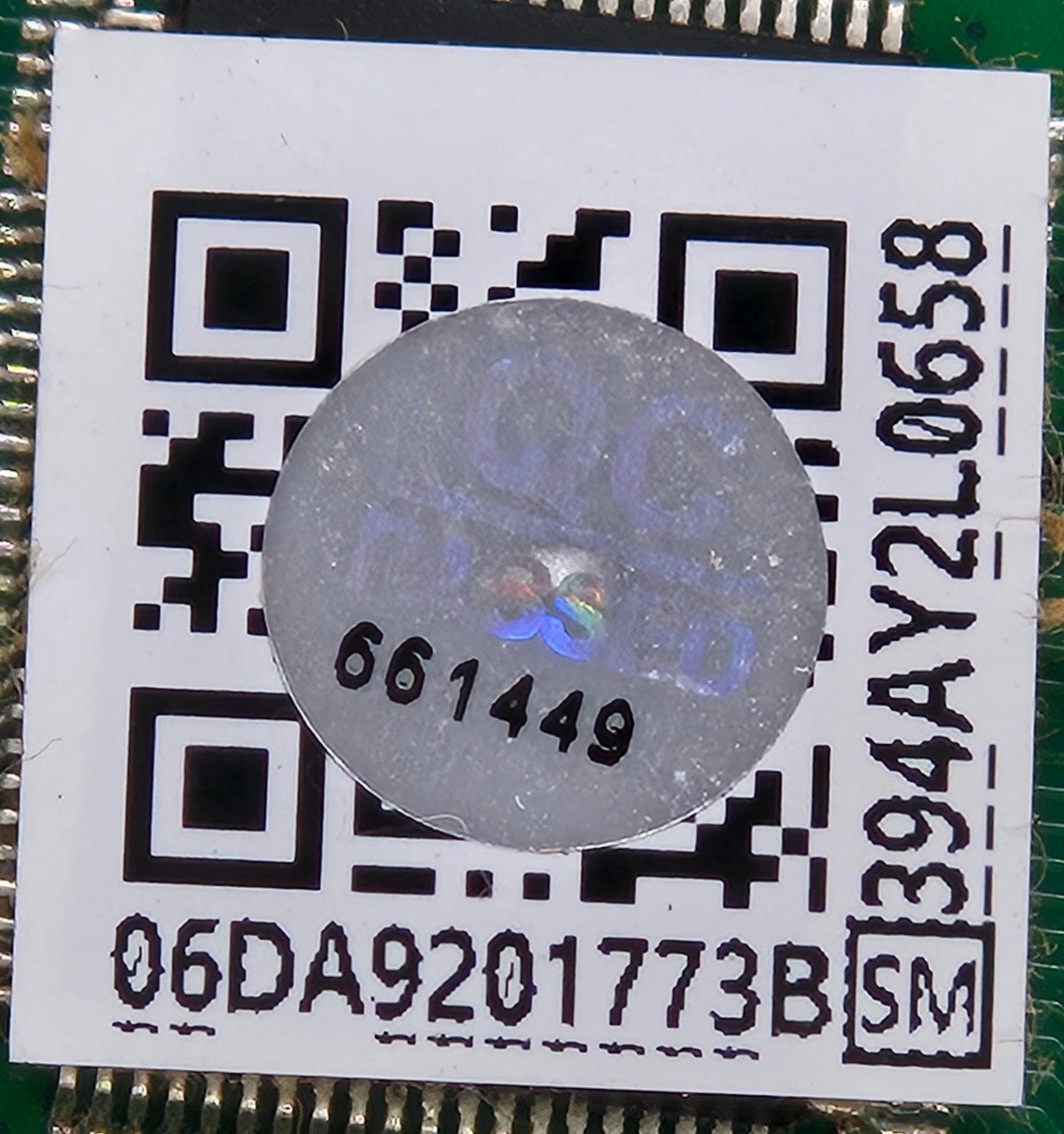 OEM Replacement for Samsung Fridge Control Board DA92-01773B