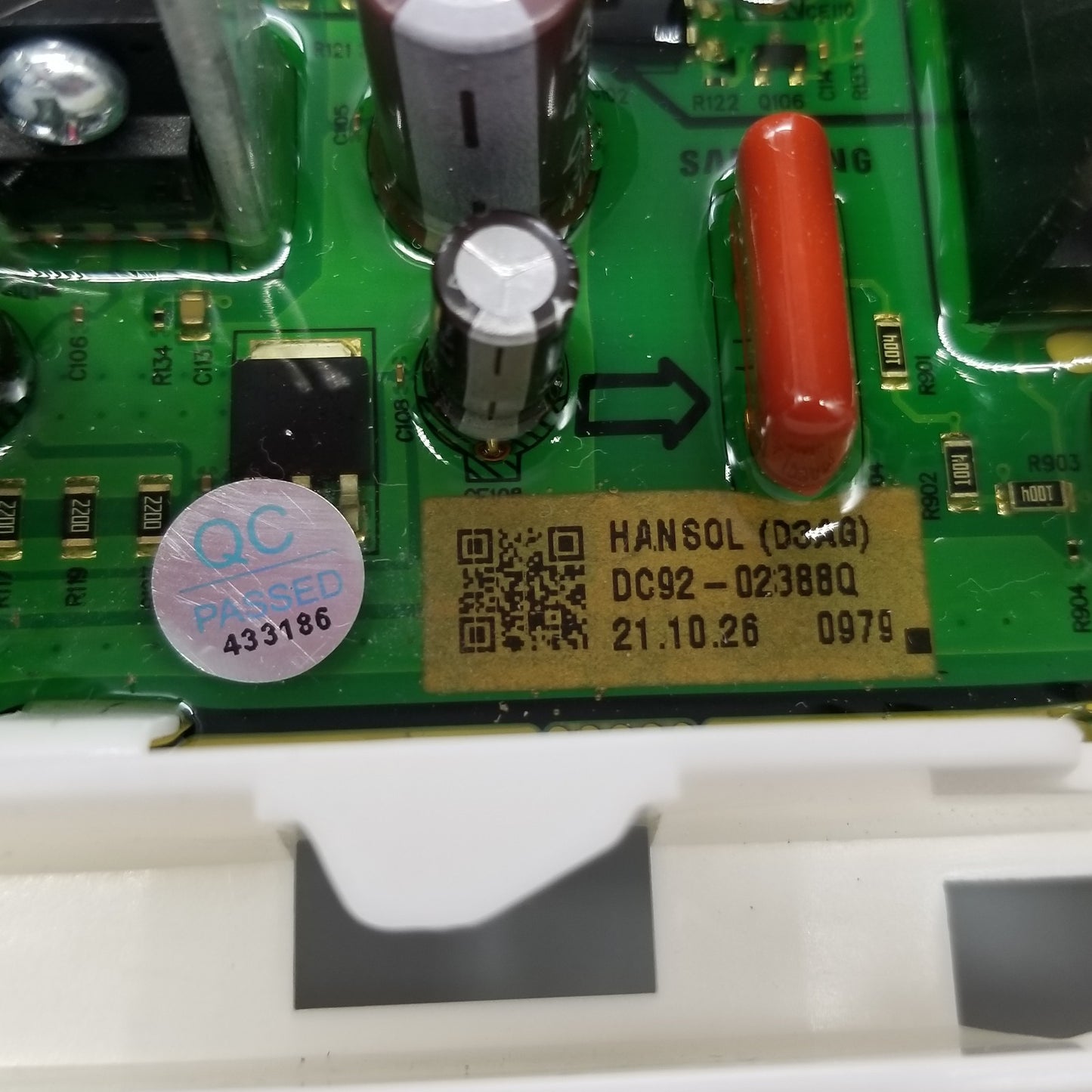 OEM Replacement for Samsung Washer Control DC92-02388Q