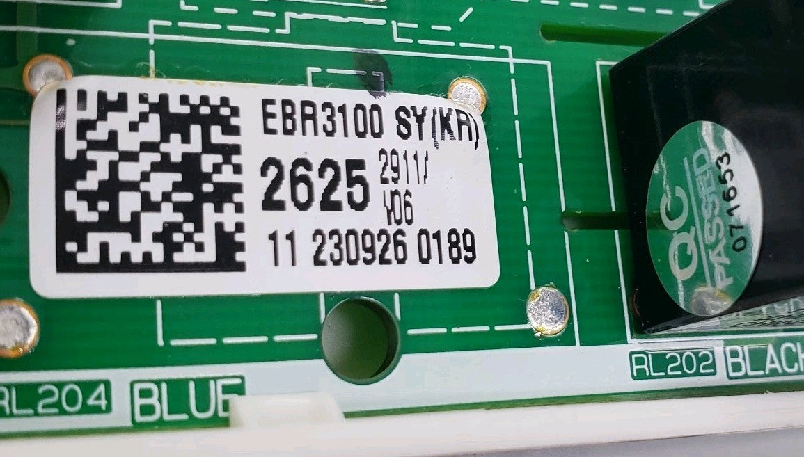 New OEM Replacement for LG Dryer Control Board EBR31002625 1-Yr