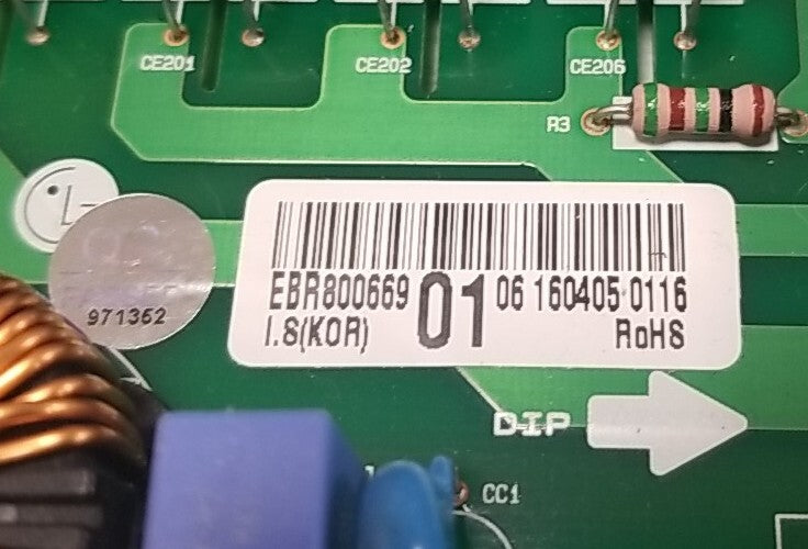 OEM Replacement for LG Refrigerator Control EBR80066901