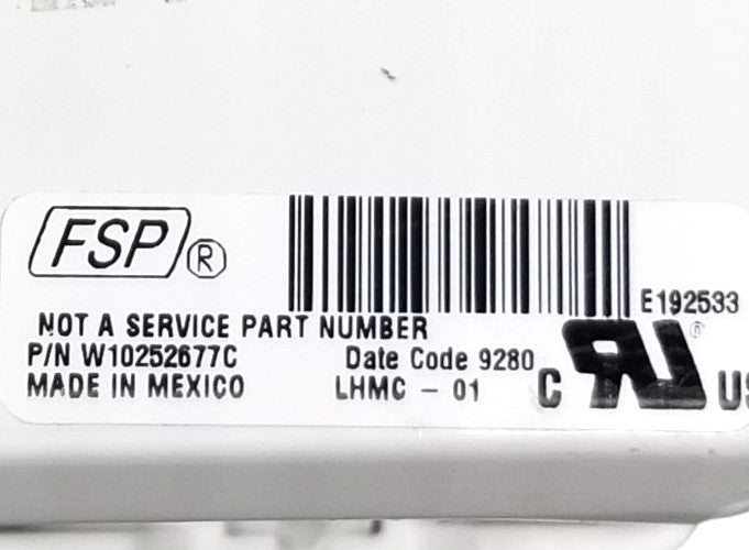 OEM Replacement for Whirlpool Washer Control Board W10252677C