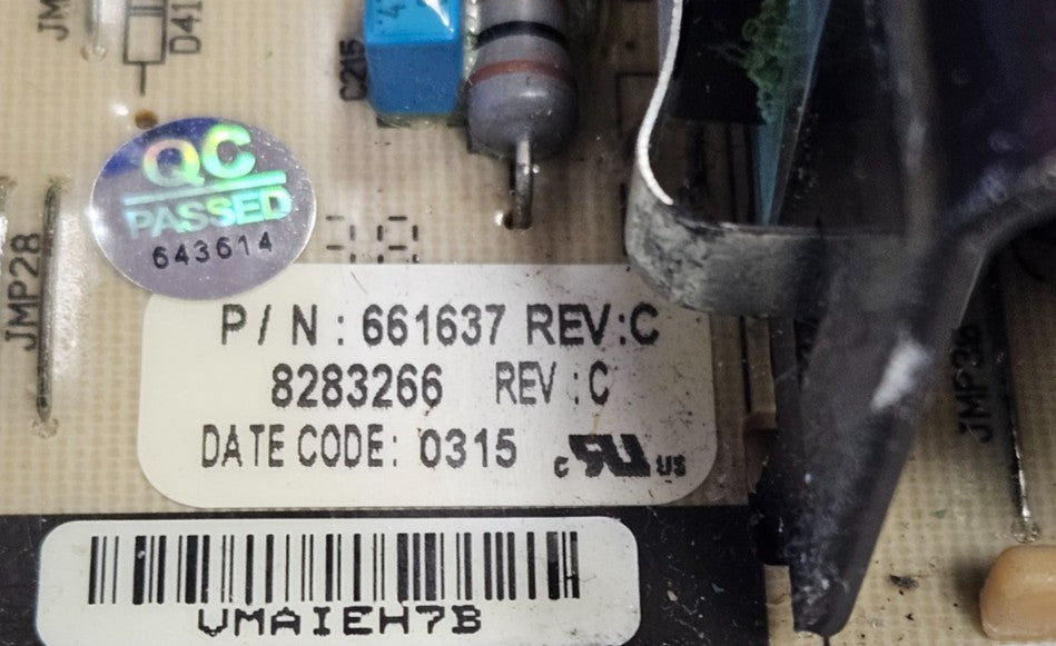 OEM Replacement for Whirlpool Motor Control Board 661637