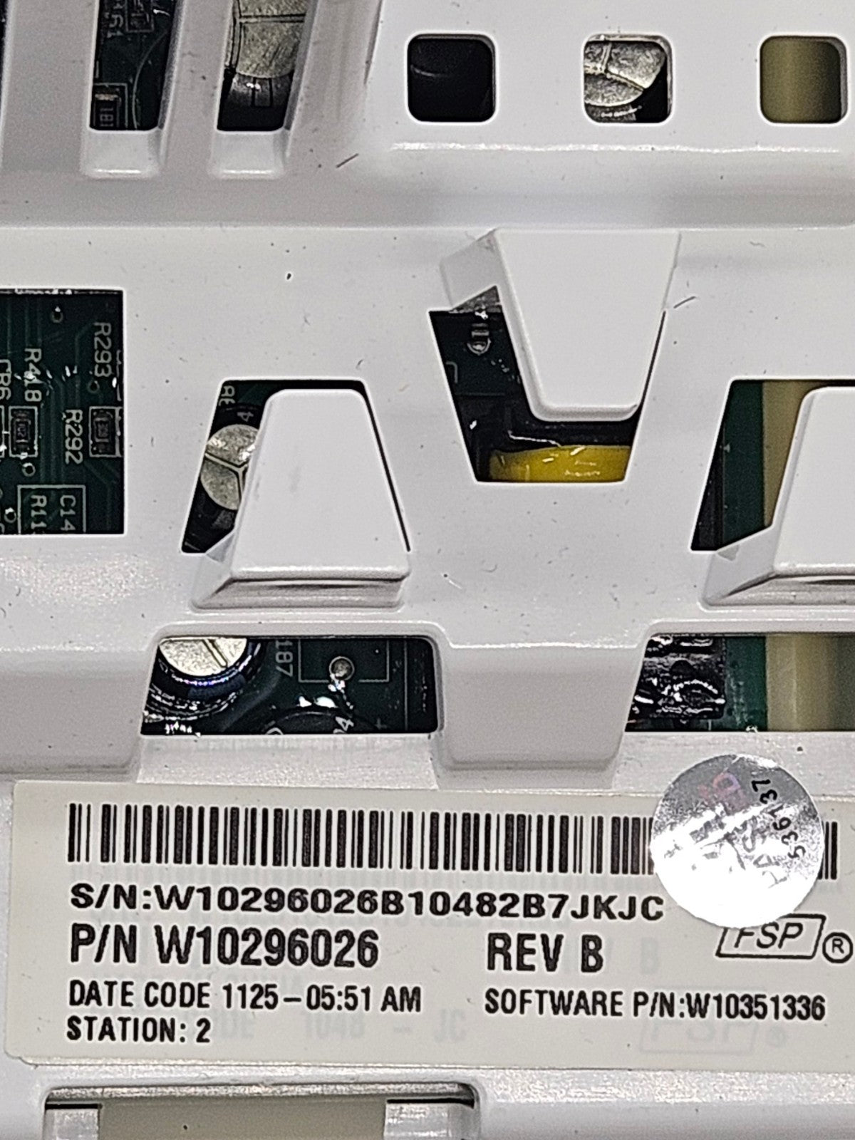 OEM Replacement for Kenmore Washer Control W10296026