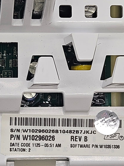 OEM Replacement for Kenmore Washer Control W10296026