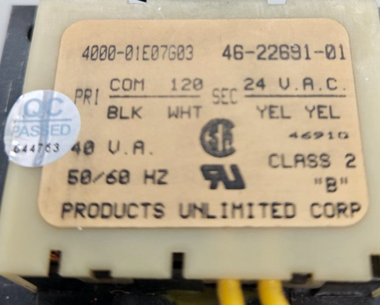 OEM Rheem Furnace Transformer 46-22691-01