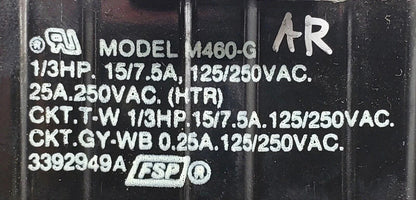 OEM Replacement for Whirlpool Dryer Timer 3392949A 3392949