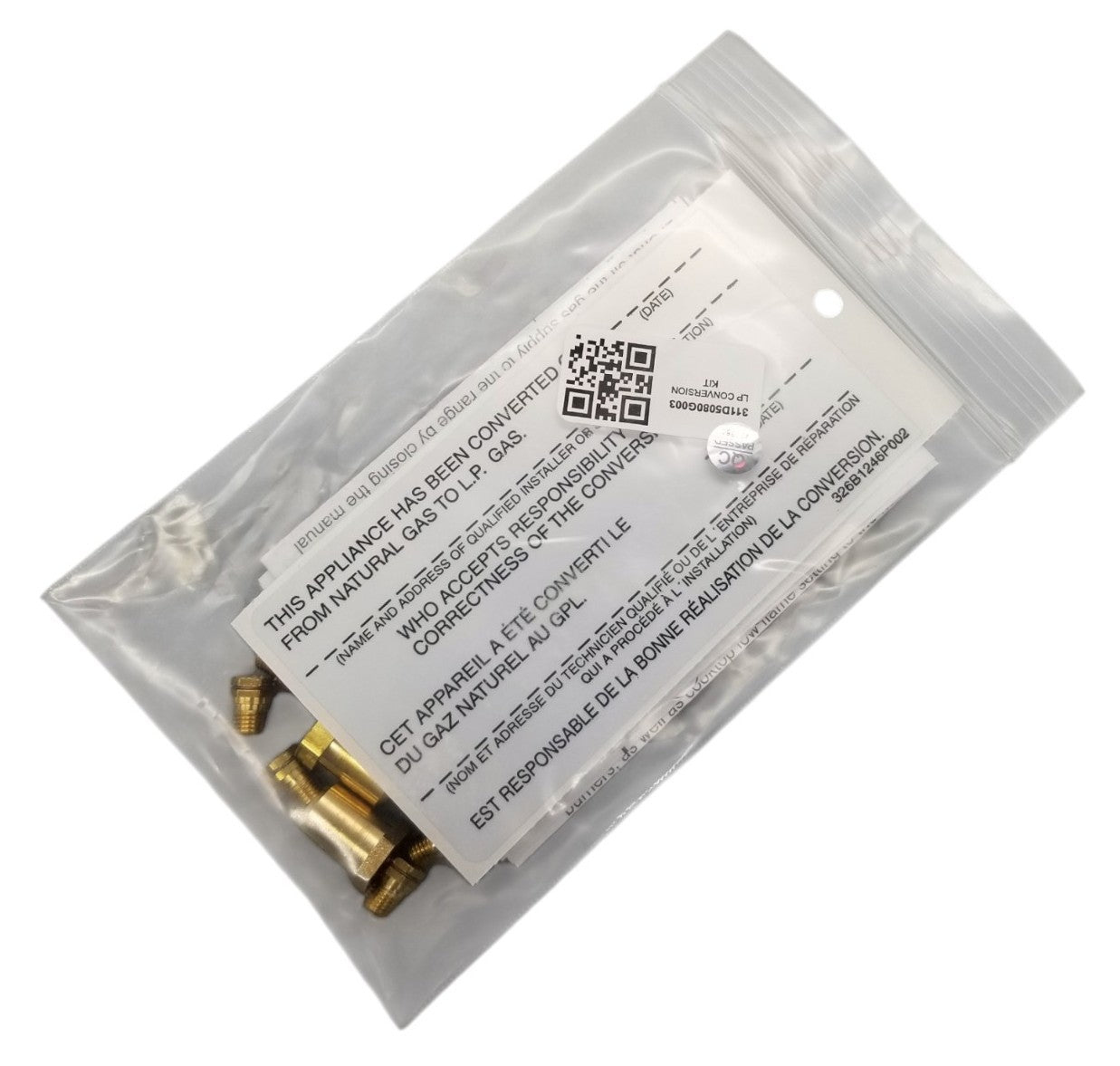 New OEM Replacement for GE Range LP Conversion Kit 311D5080G003 WB28X47008