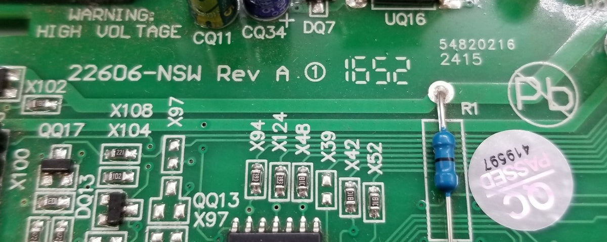 OEM Replacement for GE Fridge Control Board 22606-NSW