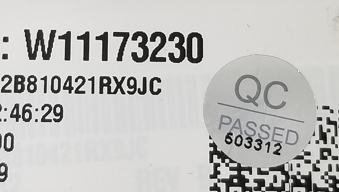 ⭐️Genuine OEM Replacement for Whirlpool Washer Control W11173230🔥