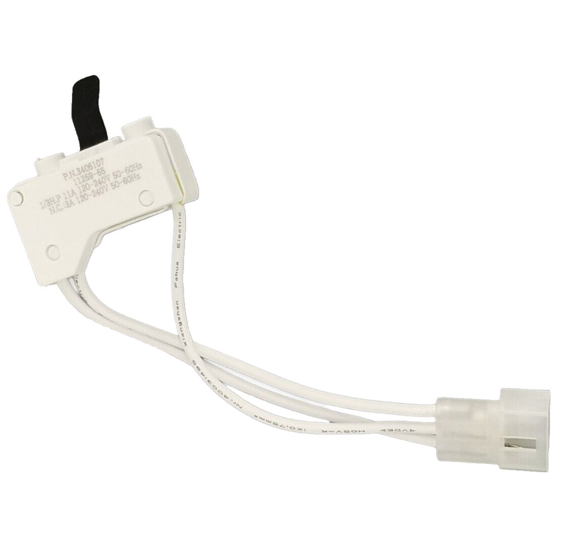 New Replacement for Whirlpool / Replacement for Kenmore Dryer Door Switch 3406107