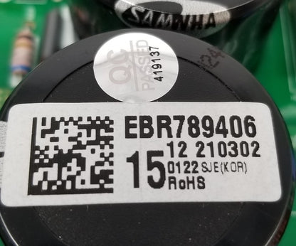 New OEM Replacement for LG Fridge Control Board EBR78940615