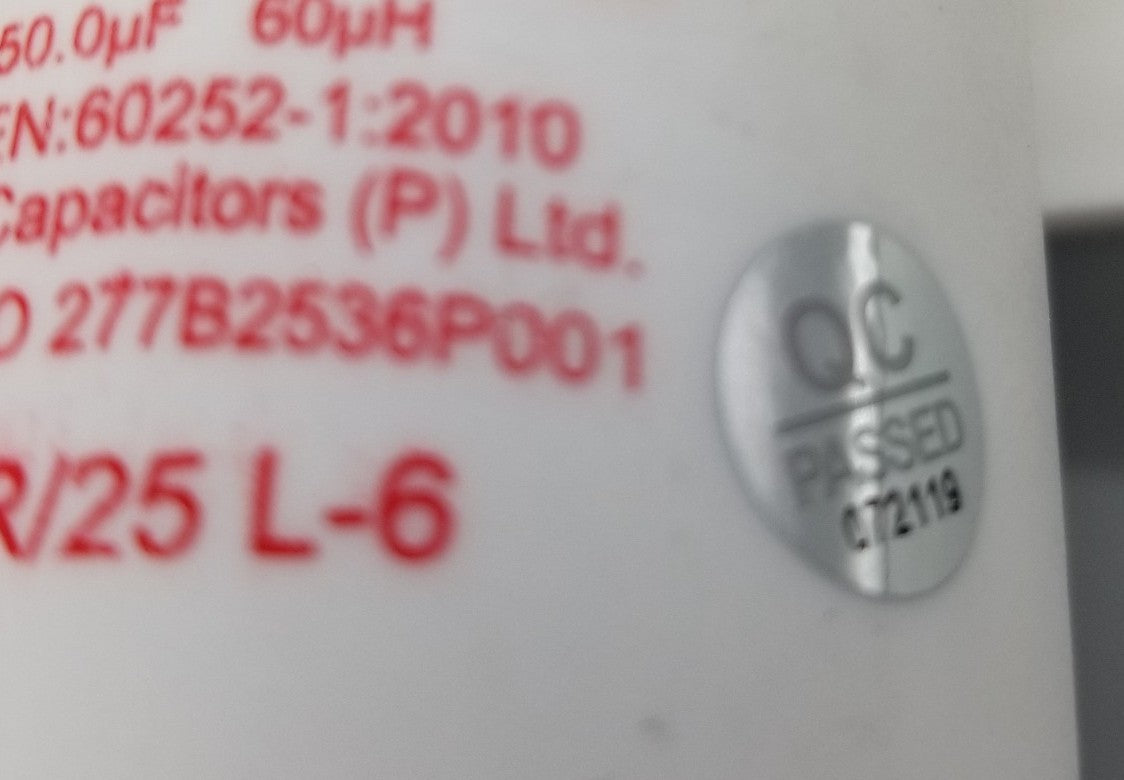 New OEM Replacement for GE Laundry Center Capacitor WH12X10513
