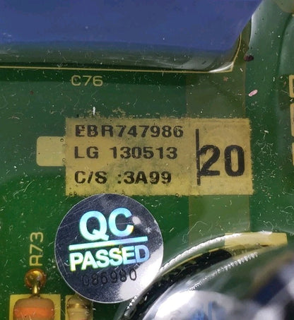 OEM Replacement for LG Washer Control EBR74798620