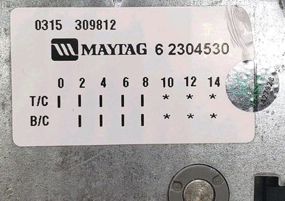 OEM Replacement for Maytag Washer Timer 62304530   -