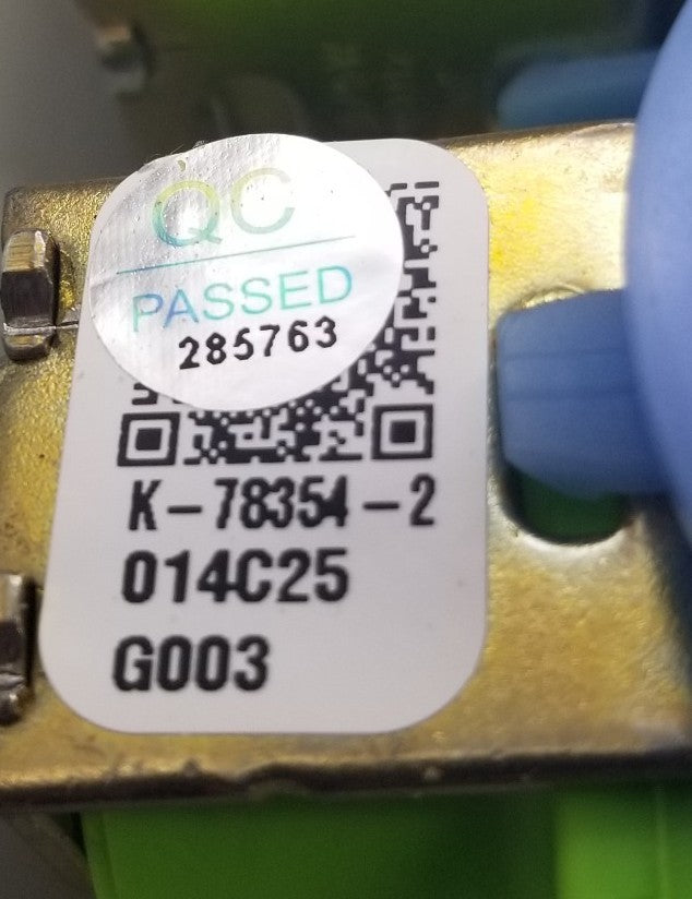 New Genuine OEM Replacement for GE Washer Water Inlet Valve WH13X26637