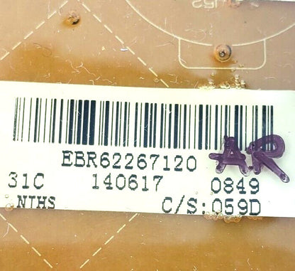 OEM Replacement for LG Washer Control EBR62267120