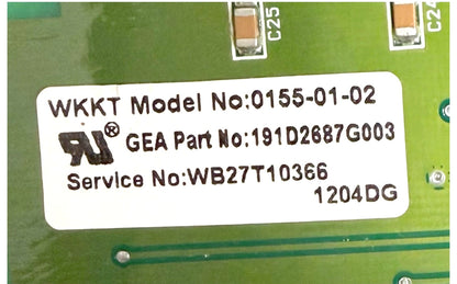 New Replacement for GE Cooktop Control Board 191D2687G003