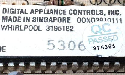 OEM Replacement for Whirlpool Range Control 3195182