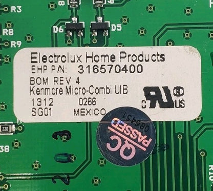 OEM Replacement for Frigidaire Oven Control Board 316570400