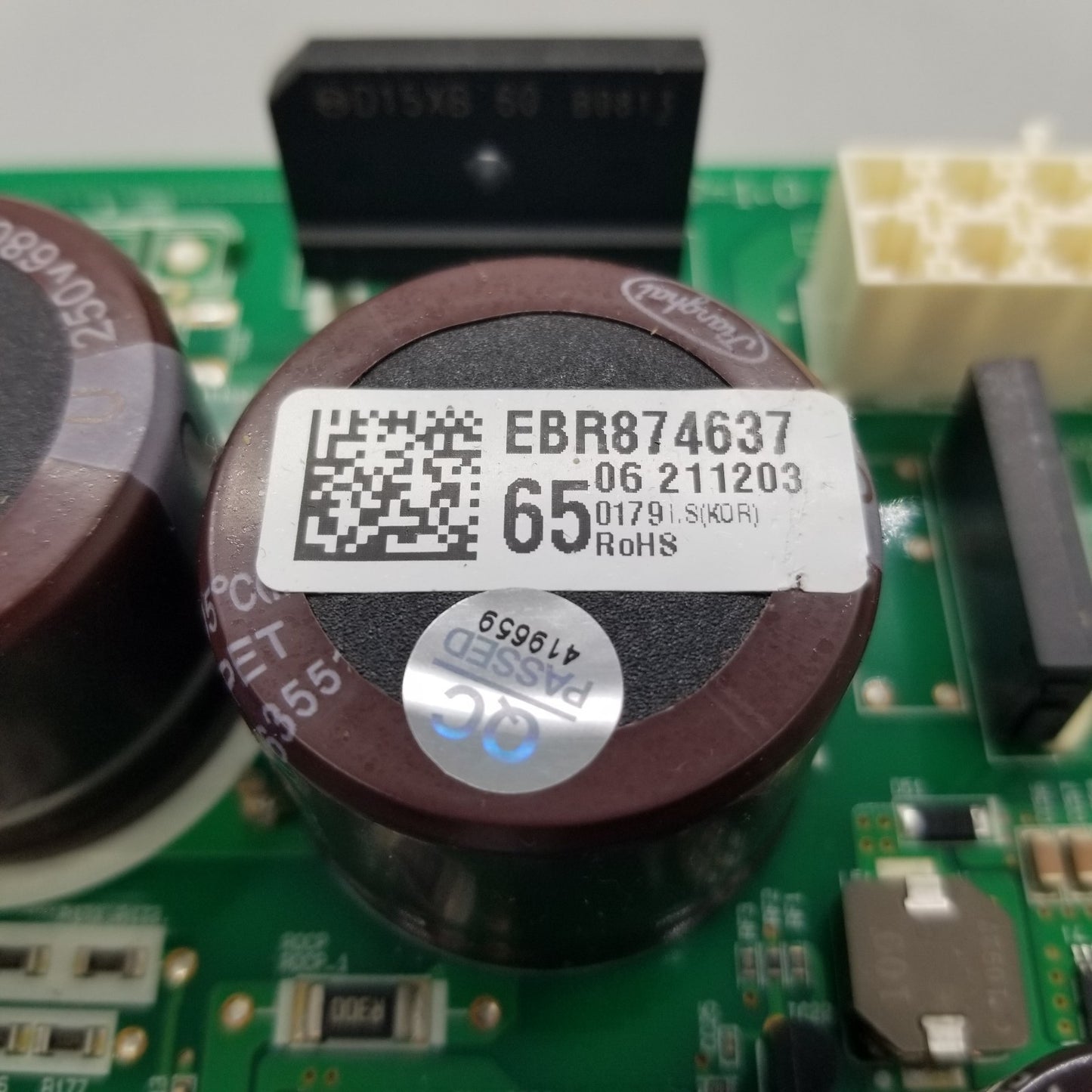 OEM Replacement for LG Main Control Board EBR87463765