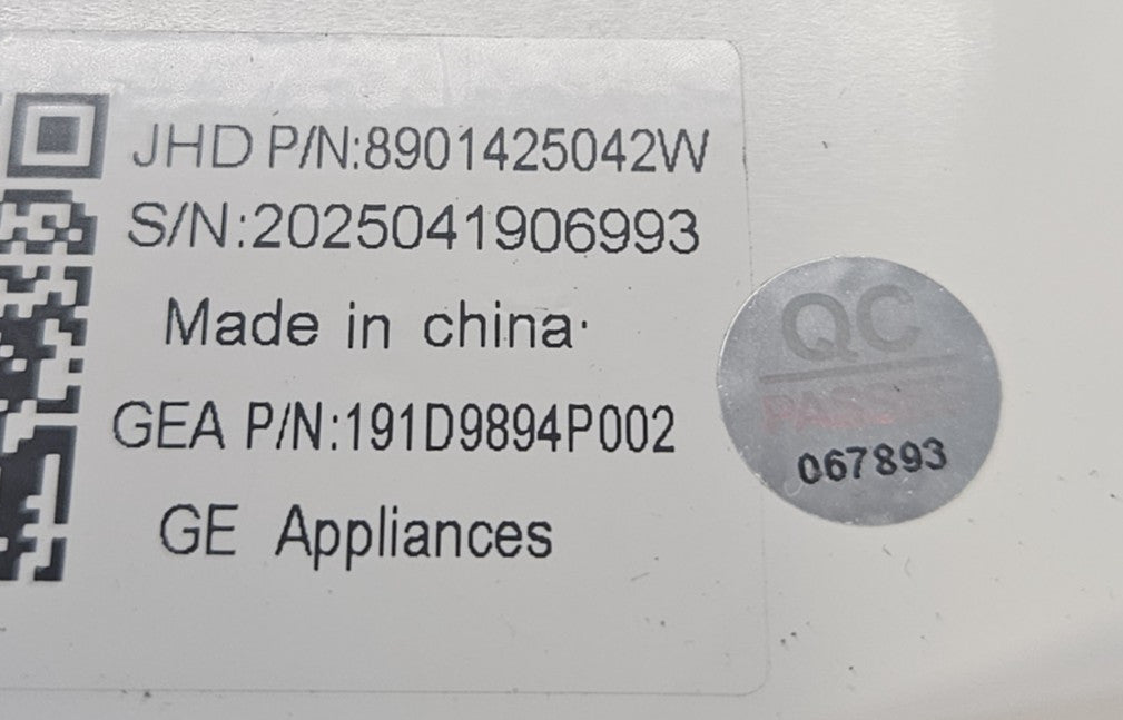 OEM Replacement for GE Range Control 191D9894P002
