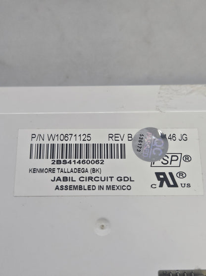 OEM Replacement for Whirlpool Fridge Control W10671125