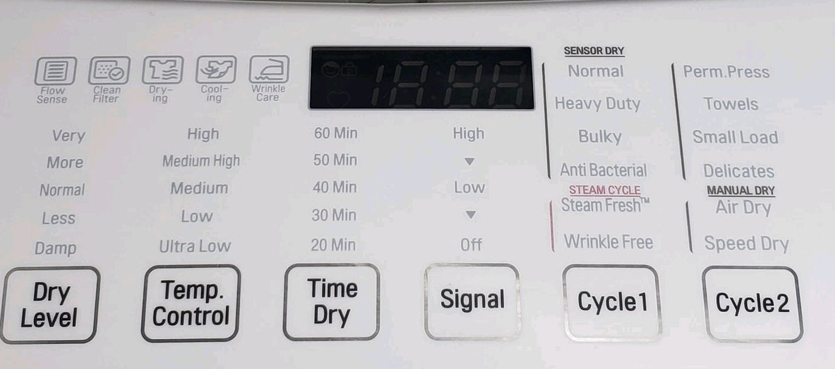 OEM Replacement for LG Dryer Control Panel  AGL74277206