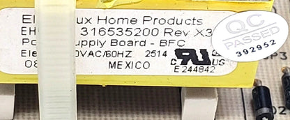 OEM Replacement for Electrolux Range Power Control 316535200