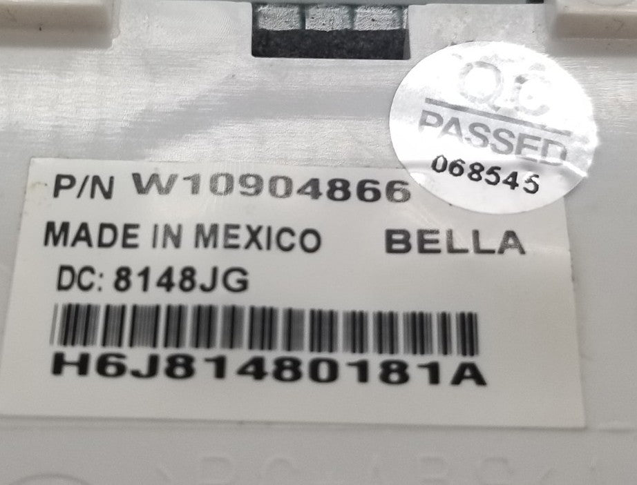 OEM Replacement for KitchenAid Fridge Control W10904866