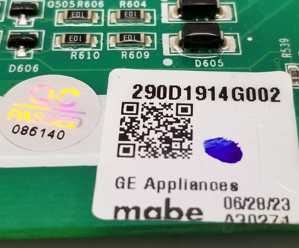OEM Replacement for GE Washer Control 290D1914G002 WH22C38441C  1-Yr