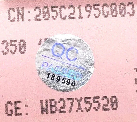 OEM Replacement for GE Oven Control 205C2195G003 WB27X5520