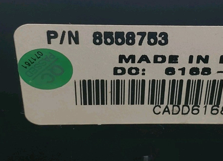 OEM Replacement for Whirlpool Dryer Control 8558753  1 -Year