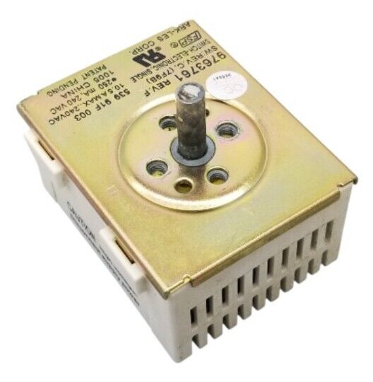 OEM Replacement for KitchenAid Range Infinite Switch 9763761