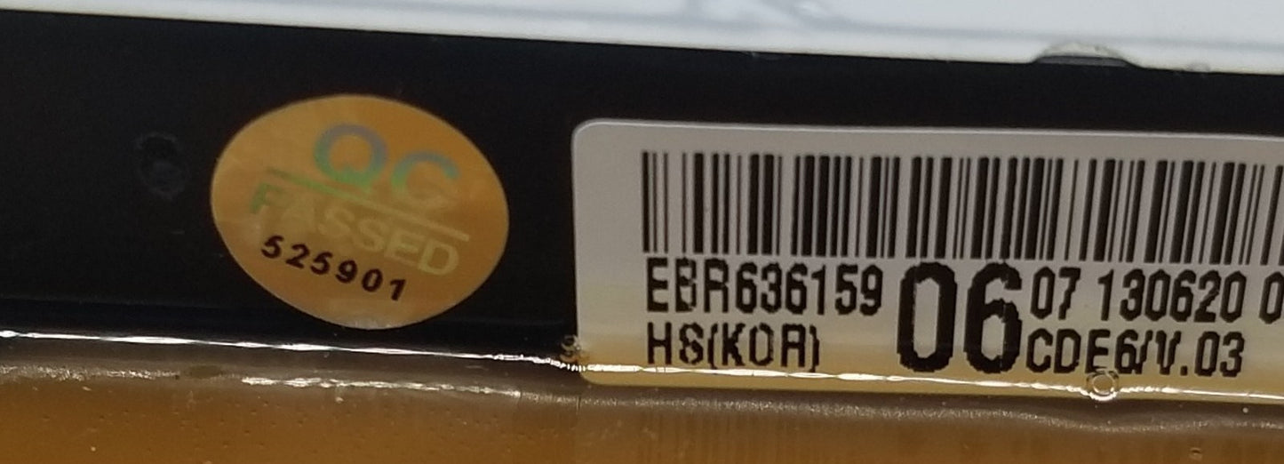 OEM Replacement for LG Dryer Display Control EBR63615906