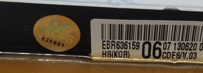 OEM Replacement for LG Dryer Display Control EBR63615906