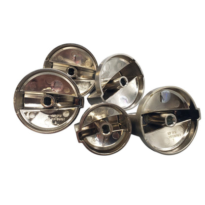 OEM Replacement for GE RANGE CONTROL KNOBS (Set of 5) 191D6961 - 1-Yr  - s To