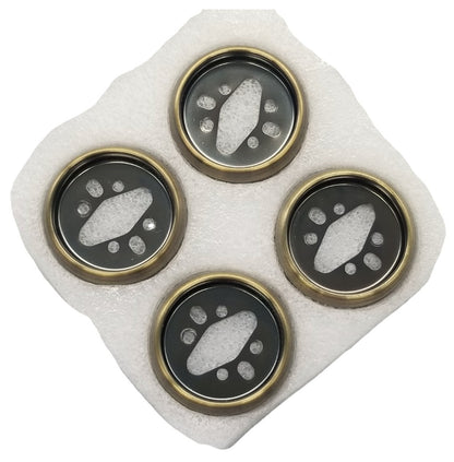 New OEM Forno Range Antique Brass Knob Base Set 30402500465  To