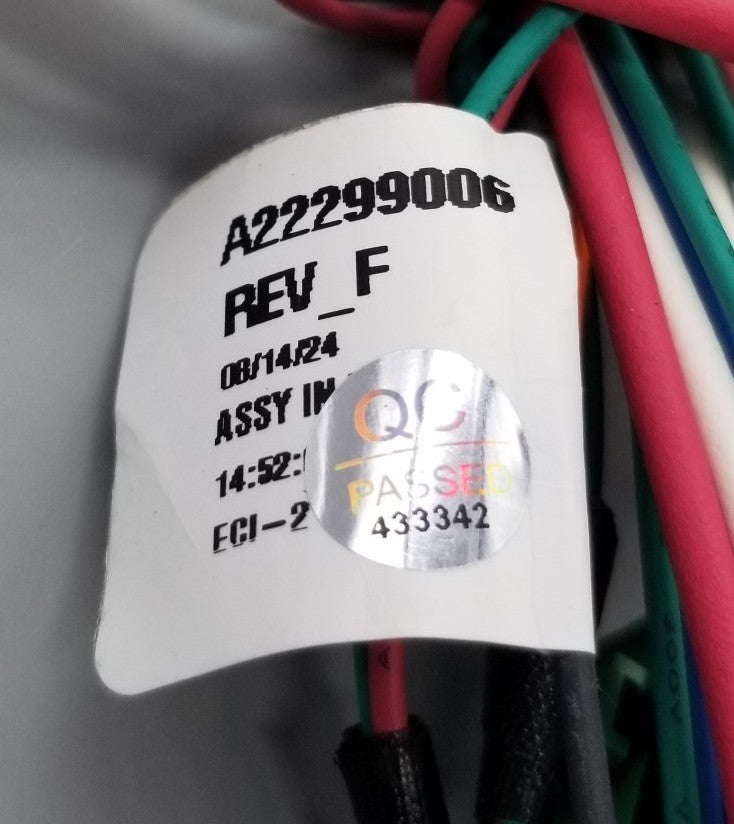 New OEM Replacement for Frigidaire Range Wire Harness A22299006