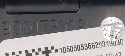 OEM Replacement for Bosch Dishwasher Control Panel 9001731091